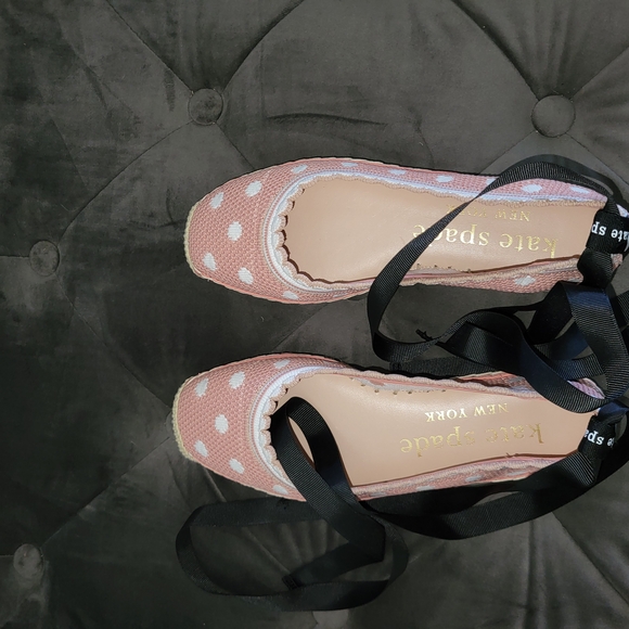 Kate Spade Black and White Espadrilles - Picture 3 of 3